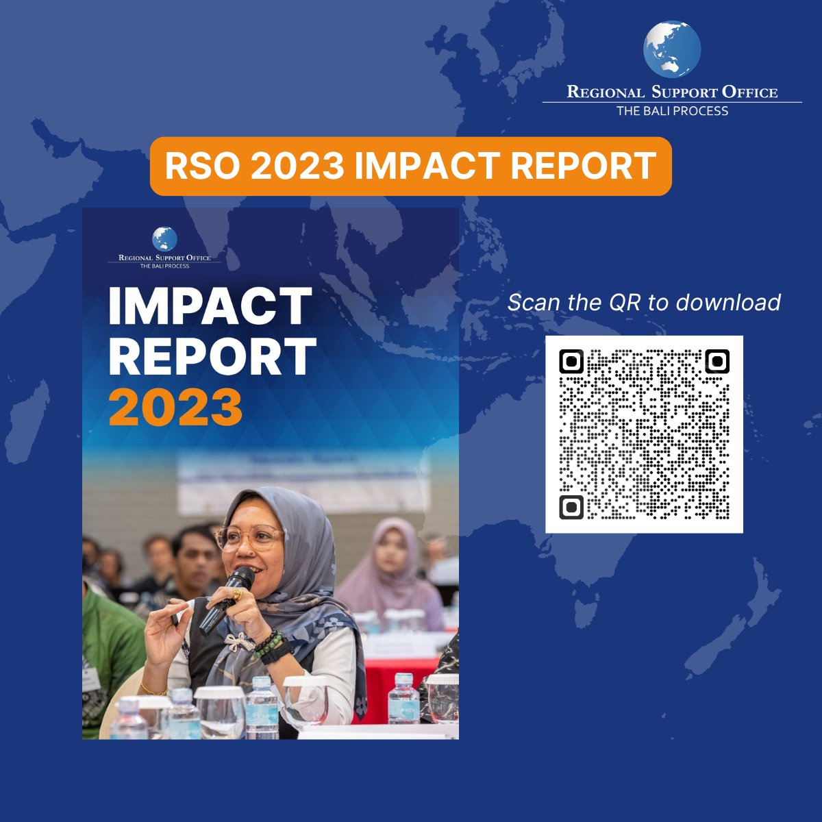 baliprocessrso's tweet image. 💡 What positive steps resulted from the RSO's work with Bali Process members and partners in 2023? 

The RSO Impact Report provides a summary of key milestones and achievements over 2023 in partnership with Bali Process members and key actors across the #BaliProcess ecosystem,