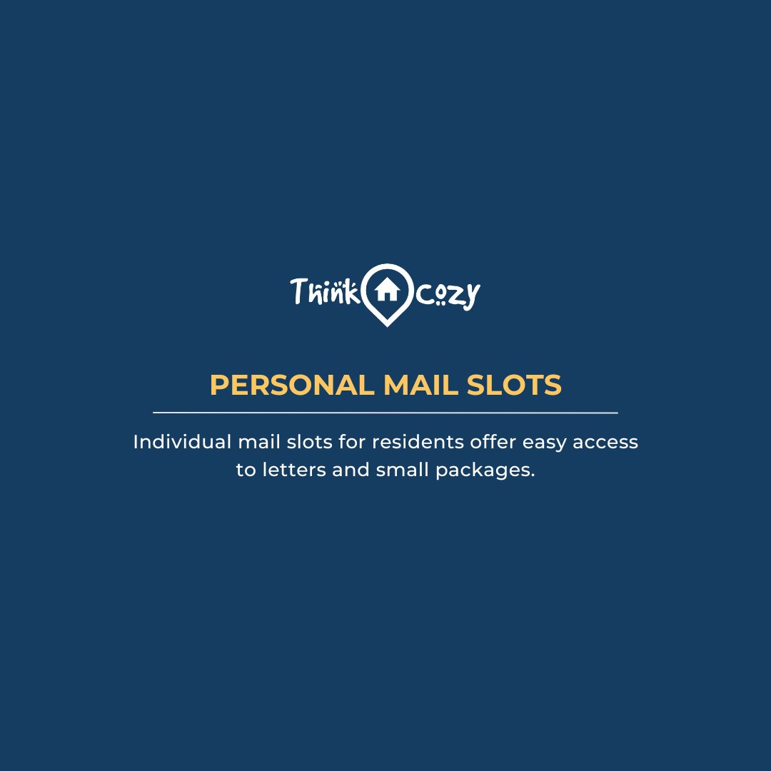 Enjoy the convenience of individual mail slots at our rooms. With dedicated mail slots for each resident, receiving letters and small packages is hassle-free and secure! 📬

Make us Your Home This Season!

#thinkcozy #roomforrent #melbourne #sharehouse #shareaccommodation