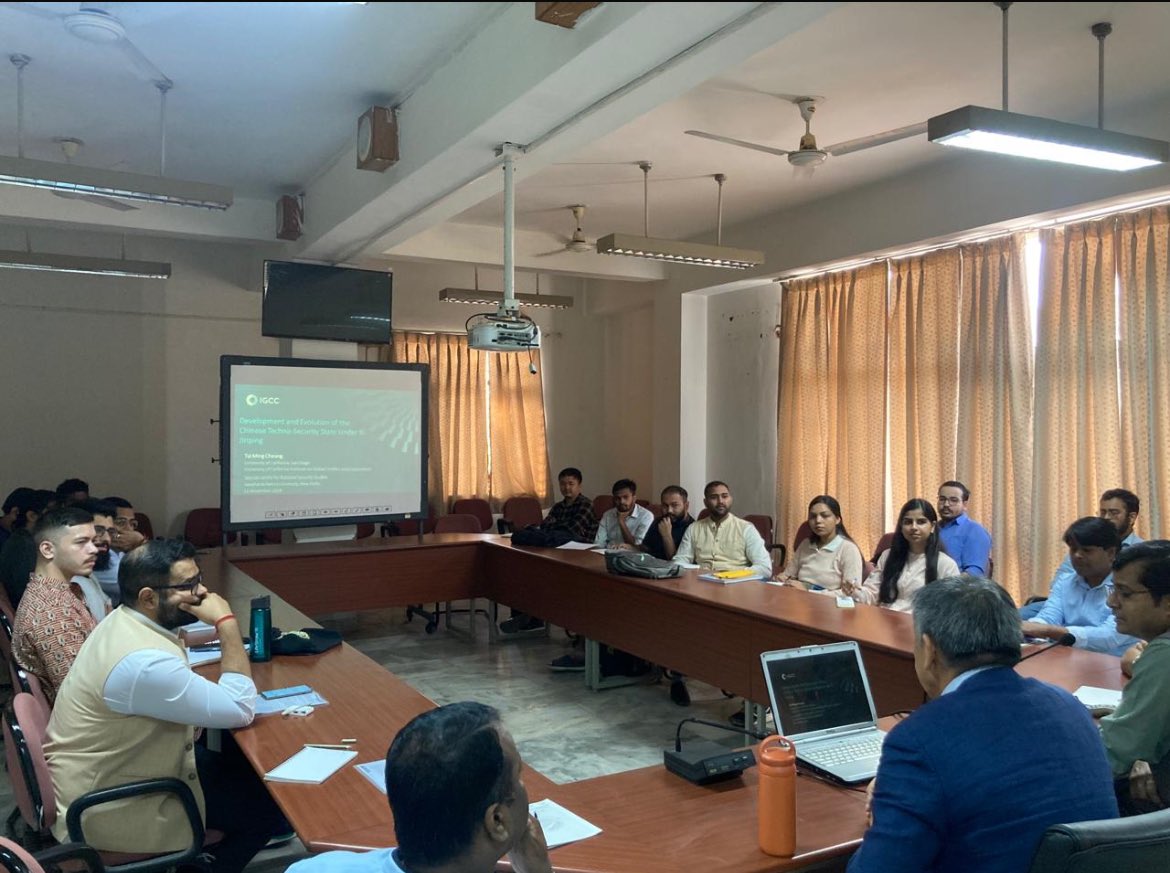 SCNSS, JNU (@scnss_jnu) on Twitter photo <a href="/scnss_jnu/">SCNSS, JNU</a> hosted Prof Tai Ming Cheung, University Of California San Diego, for a talk on “The Development and Evolution of the Chinese Techno-Security state”. <a href="/scnss_jnu/">SCNSS, JNU</a> hosted Prof Tai Ming Cheung, University Of California San Diego, for a talk on “The Development and Evolution of the Chinese Techno-Security state”.