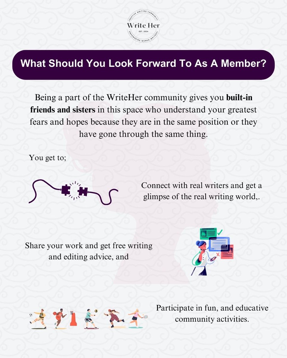 WriteHerComm's tweet image. Join the movement! Connect with fellow women writers and unlock your creative potential ❣.
#WriteHer
#WriteHerCommunity