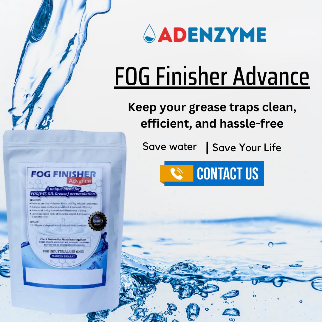 AdEnzymeco's tweet image. Our eco-friendly formula uses enzymes and specialized microbes to keep grease traps clean, efficient, and free from clogs.

Ideal For:🍽️ Restaurants &amp;amp; Hotels 🏢 Shopping Malls

Call us 📞 +91 80108 25228 or Email us 📧 sales@adkmarketing.in

#GreaseTrapSolutions #FOGRemoval