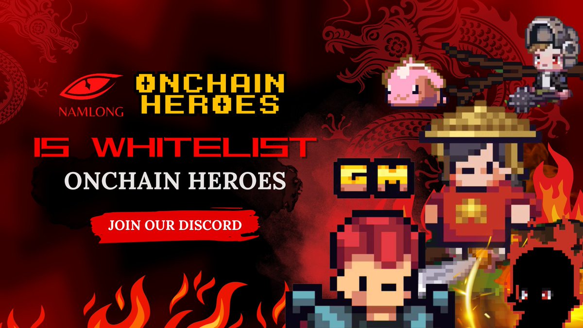 Giveaway 15 Whitelist NFT <a href="/onchainheroes/">Onchain Heroes | Idle RPG</a> ✳️🔥

(Link tham gia dưới phần comment)

Onchain Heroes là một trong những tựa game đầu tiên trên <a href="/AbstractChain/">Abstract</a> từ đội ngũ Pudgy Penguins.

1⃣ Điểm nội bật về game Onchain Heroes:

🔸 Dev có năng lực cao (từng build Wolf