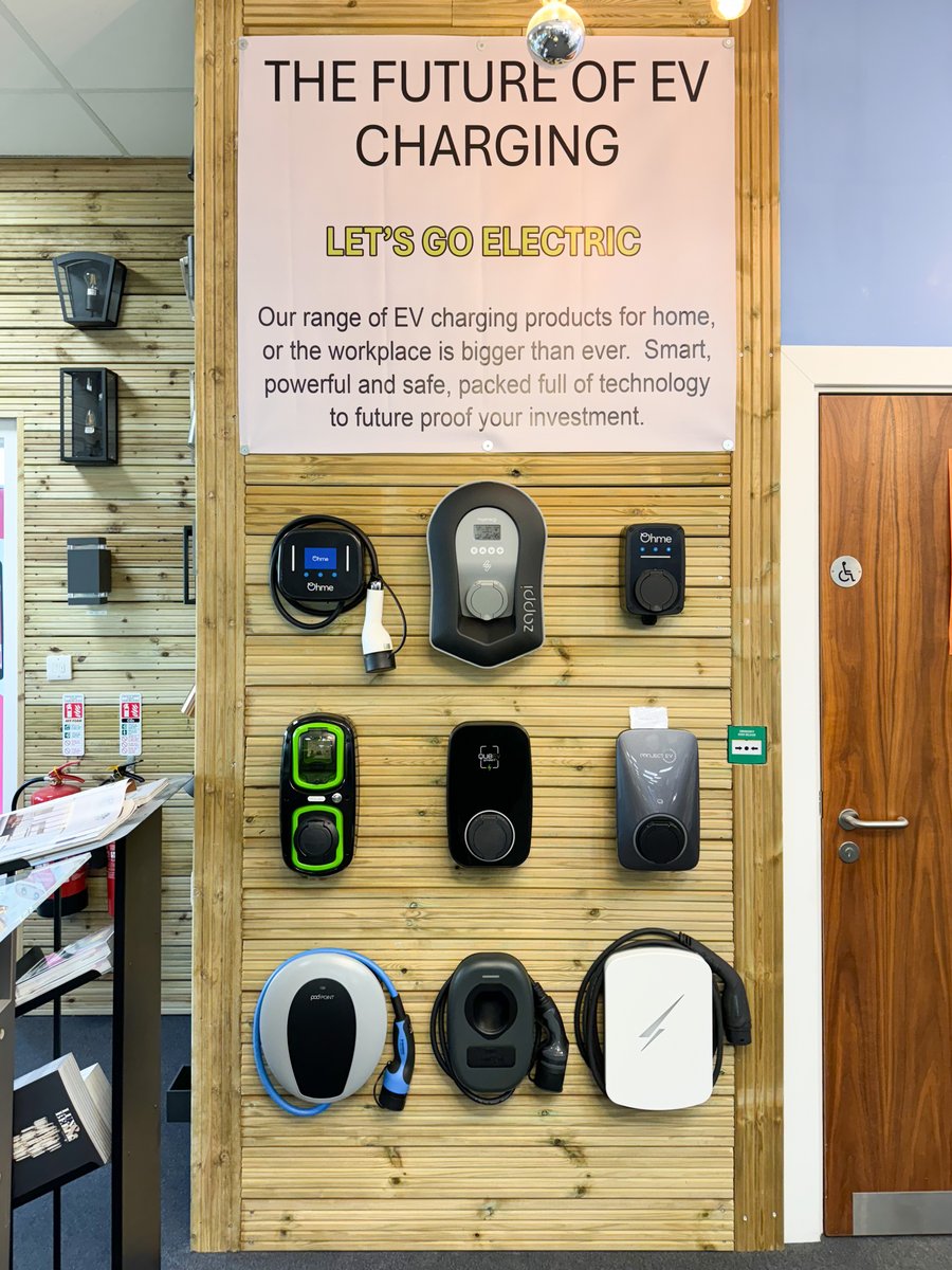 Take a look at our full range of EV chargers, starting from £350! There’s something for everyone⚡️

#evcharger #ev #electricallightingsupplies #electricalwholesaler #electrical
