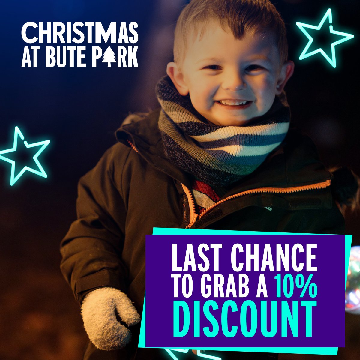 🚨 Our Final Ticket Offer Ends Tonight at 11:59 PM 🚨

Don't miss your LAST CHANCE for 10% off, as ALL ticket offers end Tonight at 11:59 PM 🕚

Book now and join us for an awe-inspiring adventure that will mesmerise the whole family! ✨

🎟 christmasatbutepark.com