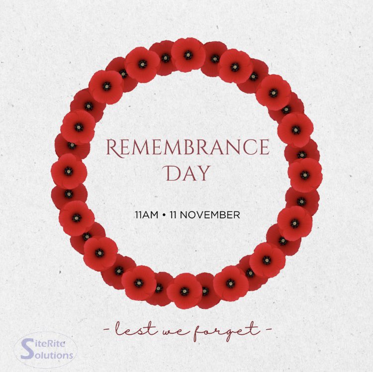 Today, we pause to honour &amp; remember the brave men and women who have served and sacrificed for our freedom. 

On #RememberanceDay we reflect on their courage, resilience and the enduring legacy of those who fought for peace.