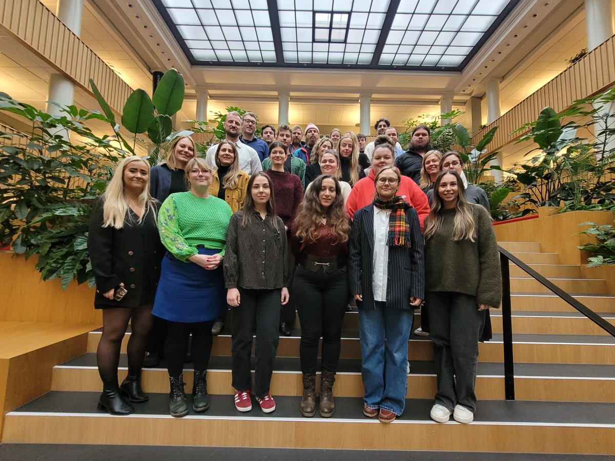 Thomas_Sogaard's tweet photo. Proud to have organized this year’s Nordic PhD seminar by the @NSfKorg and hosted by @CRF_Aarhus together with Freja Ilsing Magnussen 
32 PhD students attended from Norway, Sweden, Finland, Iceland and Denmark all sharing an interest in criminology and criminal justice issues. https://t.co/KUCjIToVDV