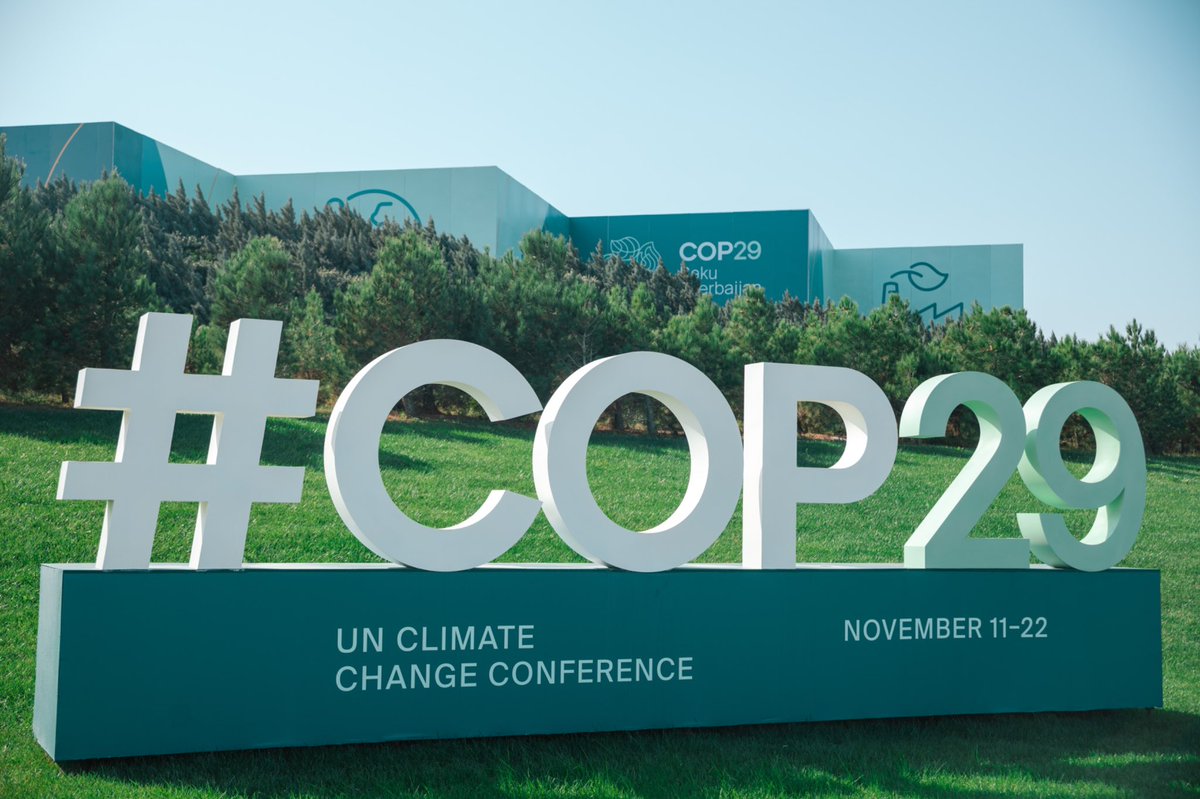 La #COP29 ha comenzado en Bakú, con el reto de acabar con los combustibles fósiles. 

En 2024 superaremos los +1'5°C a nivel mundial, lo que augura más danas, sequías, muertes y daños económicos.

No hay lugar para el retardismo, necesitamos acción climática, urgente y ambiciosa.