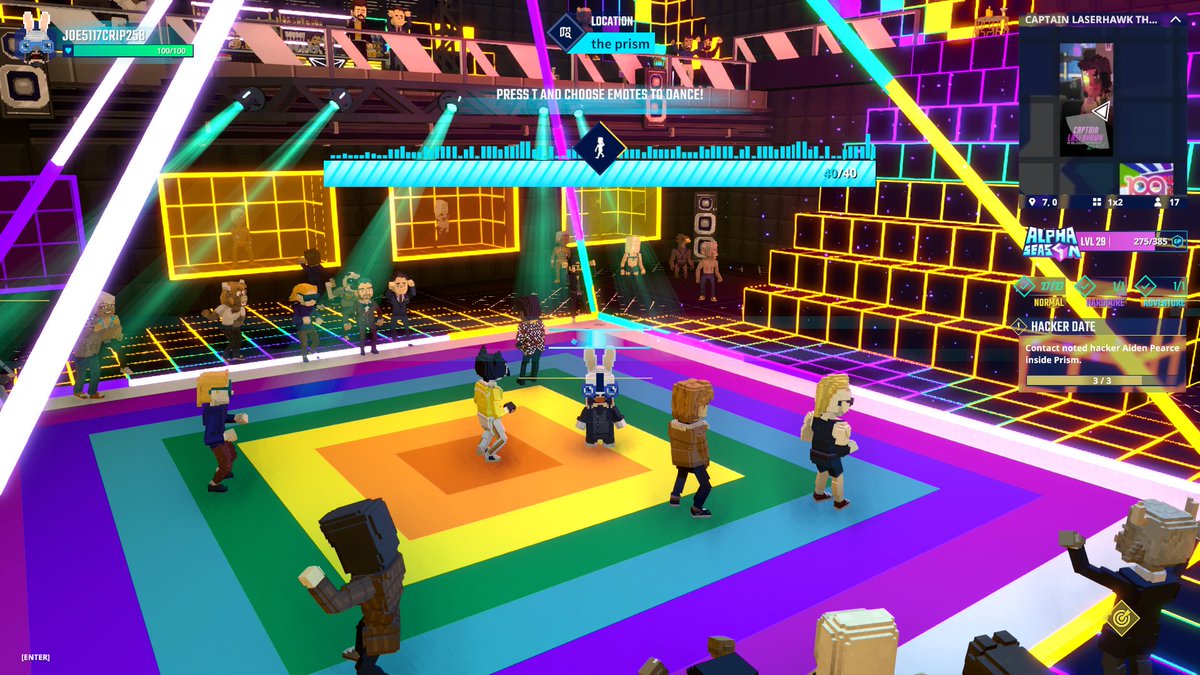 The future is now!🔮 Join me in the Captain Laserhawk Experience in <a href="/TheSandboxGame/">The Sandbox</a> and see for yourself 👀 <a href="/EdenOnline_exe/">Captain Laserhawk Universe 🦅</a> register-landings.sandbox.game/alphaseason4-s… #TheSandbox #AlphaSeason4 #AS4SocialChallenge