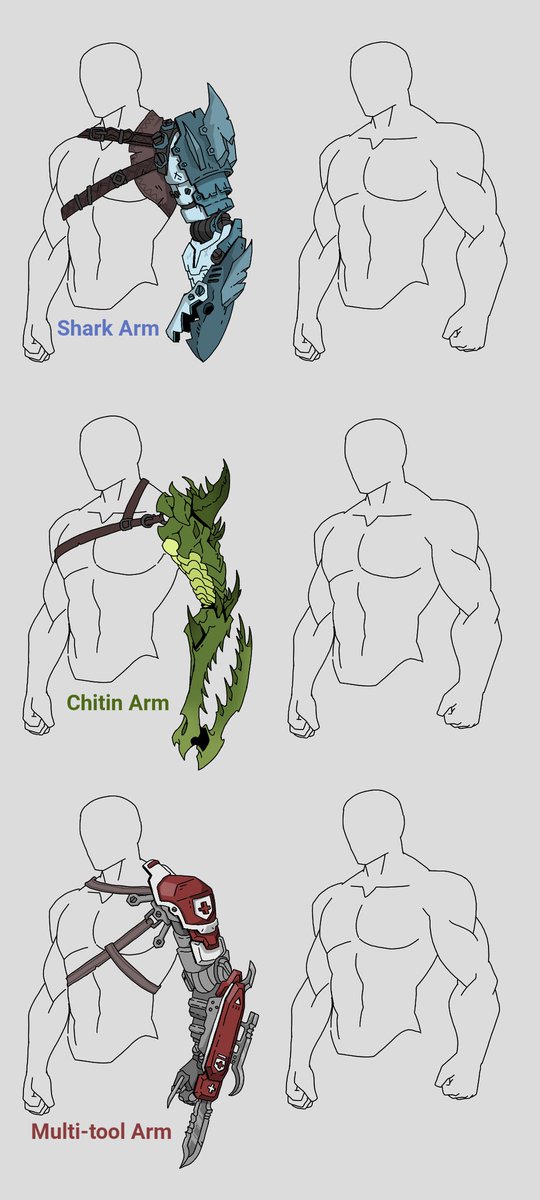 I'm making arms who wants one