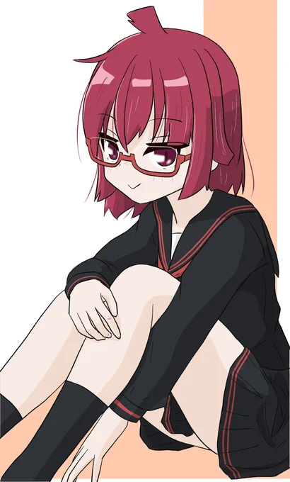 たまに短い髪形にしたくなる#ケムリクサ #irodori 