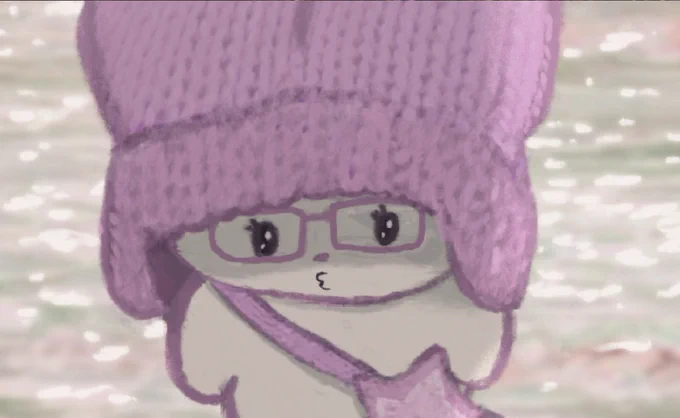 うさぎが大量に出てくる絵もあり分かりにくいかもですが、単体で登場するうさぎはほぼ全て同じ子です(眼鏡をかけた子は100%) 
