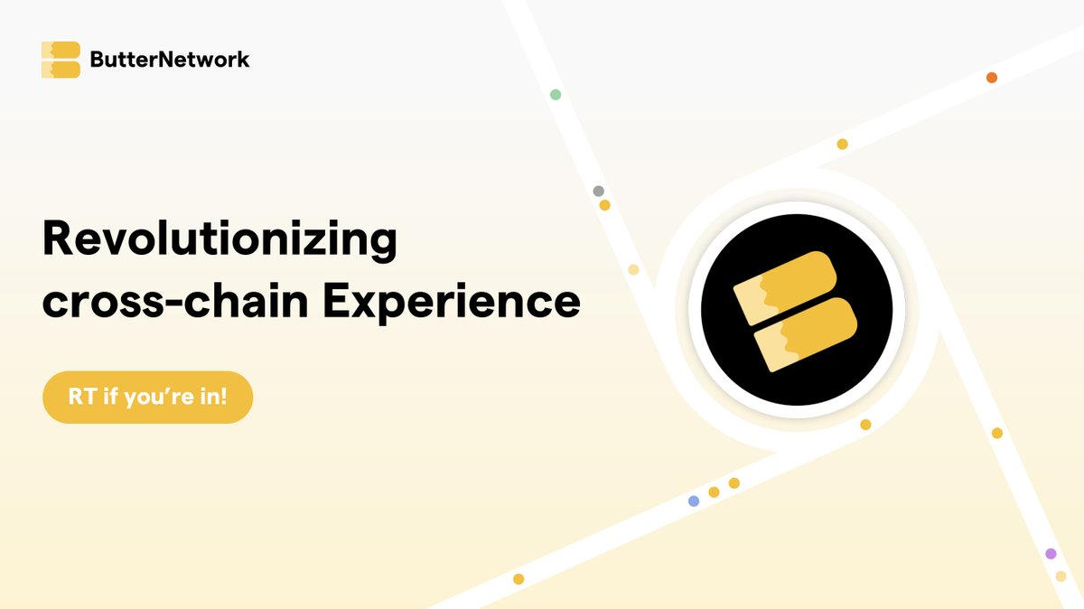 ButterNetworkio's tweet photo. 🕵️‍♂️ We’re revolutionizing cross-chain experience, but we need your help to reach the next level. 

RT if you’re in! 🗝️ https://t.co/QcMhpqcI2I
