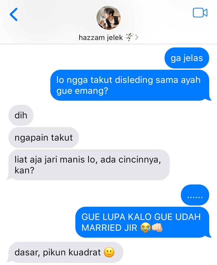 ; Nikah Sama Temen Sendiri? (pt. 2)

Haechan Few Tweets AU