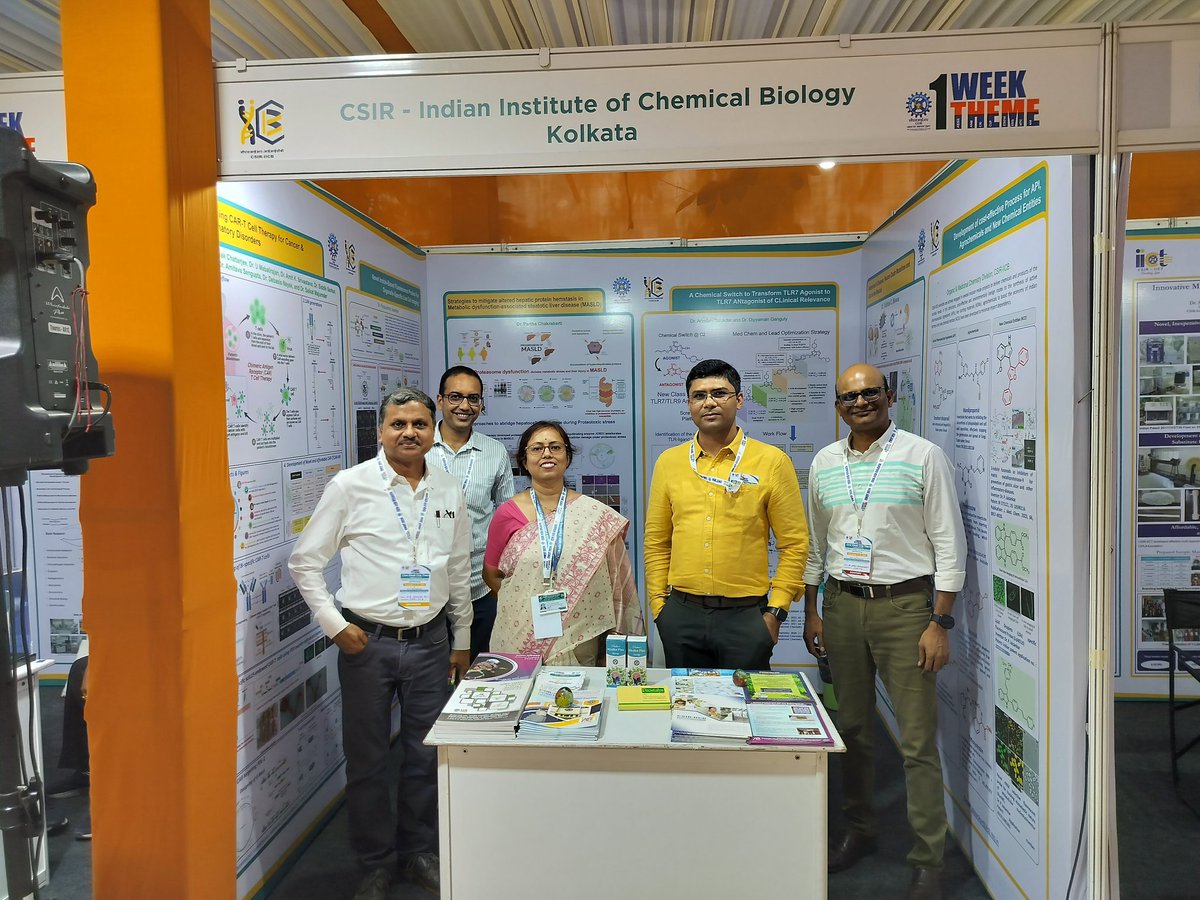 csir_iicb's tweet photo. #OneWeekOneTheme celebration on the Healthcare Theme of @CSIR_IND is initiated @csir_iicb
The Technology Pavilion showcased high TRL technologies from CSIR-IICB.
@DrNKalaiselvi @VTandon67 https://t.co/iPgFXAAWIx