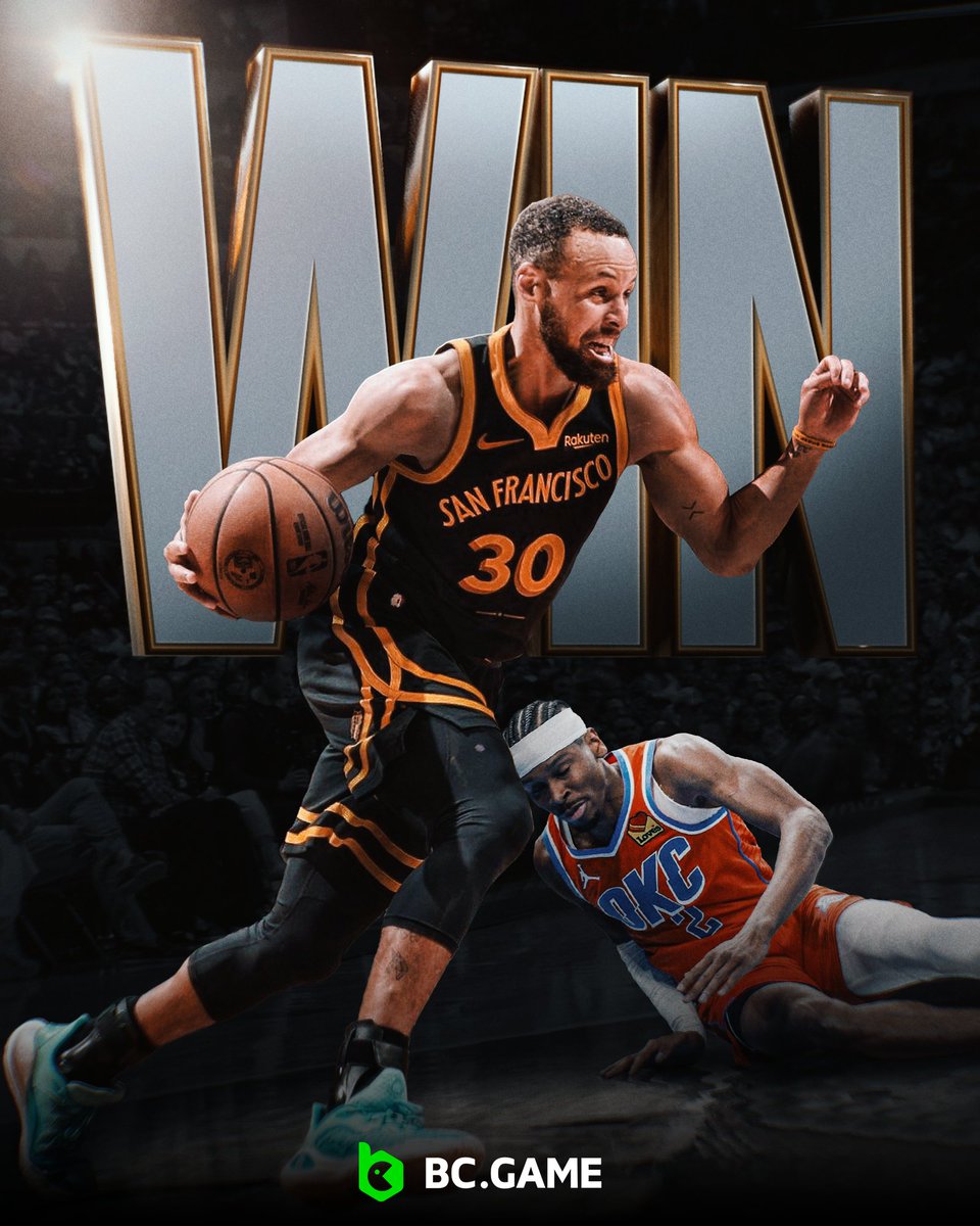BCGame_Brazil's tweet photo. 𝐂𝐡𝐞𝐟 𝐂𝐮𝐫𝐫𝐲 𝐂𝐨𝐨𝐤𝐬 𝐔𝐩 𝐚 𝐖𝐢𝐧! 🔥

Stephen Curry was on fire last night, leading the Golden State Warriors to a 127-116 victory over the Oklahoma City Thunder.

Curry's Dominant Performance:
- 36 Points
- 5 Rebounds
- 7 Assists
- 1 Block
- 1 Steal
- 7 Three-pts https://t.co/ZA66WvmA84