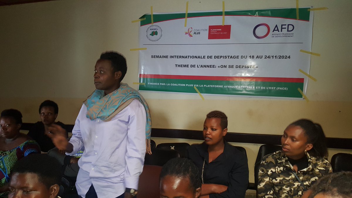 Ansp_Rwanda's tweet image. emphasizes the importance of knowing your status. The event at Gikondo Health Centre brought together ANSP+ delegates, healthcare providers, and peer educators from across The city of Kigali. #LetsGetTested @AFD_France
