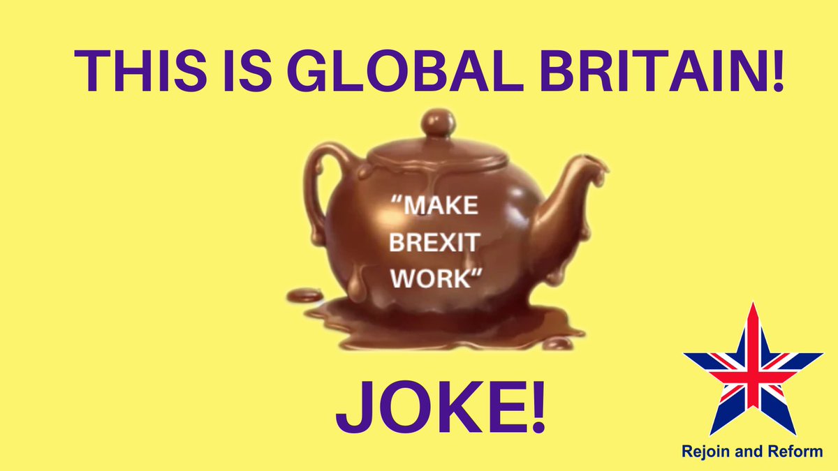 ‘GLOBAL BRITAIN’, WHAT A JOKE!

Brexit Britain can’t drum up any PROPER INVESTMENT because nobody wants to invest in a country which is so stupid that it erects trade barriers with the most successful trading bloc in the world - which is on its doorstep.

Investors are not daft.