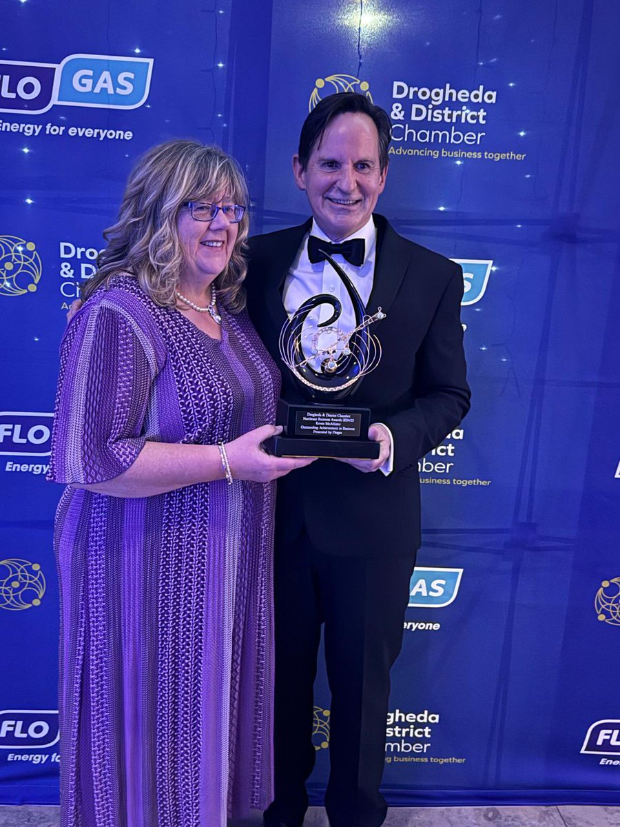 What a weekend, I am beyond thrilled to have received the lifetime in business award 🥇on Saturday night
by Drogheda Chamber in The City North Hotel. 

It was a fantastic night. I would like to thank you all for your continued support and custom. #louthchat