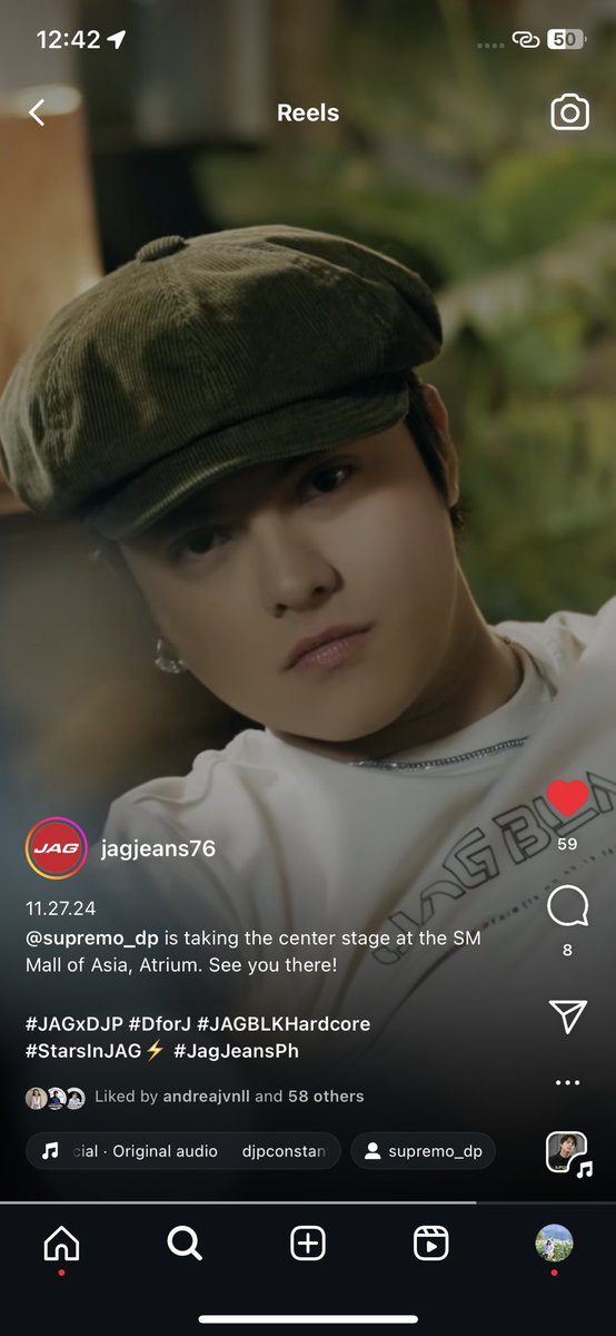 DanielRocksss's tweet photo. See you team soliDs at SM Mall of Asia Atrium on November 27! ❤️ 

#JAGxDJP #DforJ #JAGBLKHardcore #StarsInJAG #JagJeansPh https://t.co/KetDaFIFbv