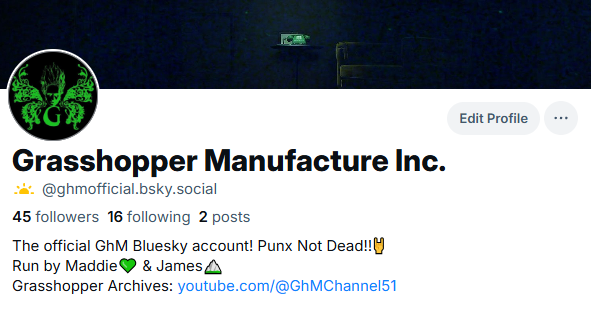 Grasshopper Manufacture tweet media