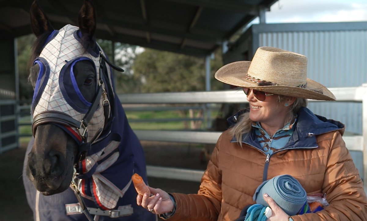 Caroline (@carosearcc) on Twitter photo Tonight on <a href="/ThoroughbredsG/">Thoroughbreds Are Go</a> we welcome <a href="/Jo_McKinnon/">Jo McKinnon</a> back on our <a href="/SkyRacingAU/">SKY Racing</a> TV screens! Talking all things thoroughbred re-homing .. well worth a watch.. 👏7.30pm AEDST ch 528 👍❤️🐎🎥 📺 Tonight on <a href="/ThoroughbredsG/">Thoroughbreds Are Go</a> we welcome <a href="/Jo_McKinnon/">Jo McKinnon</a> back on our <a href="/SkyRacingAU/">SKY Racing</a> TV screens! Talking all things thoroughbred re-homing .. well worth a watch.. 👏7.30pm AEDST ch 528 👍❤️🐎🎥 📺