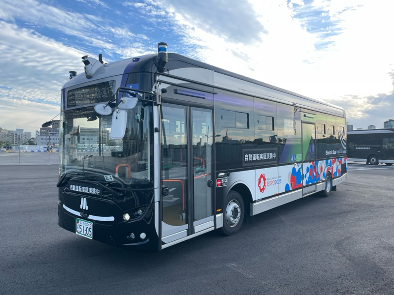 11月10日㊐から 自動運転バス「森之宮・京橋周遊ルート」の運行を開始