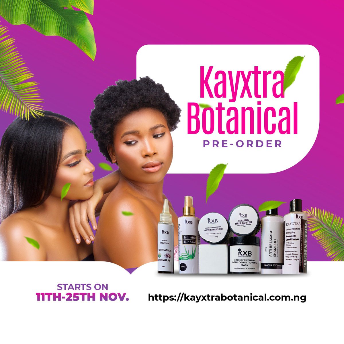 kassia_kx's tweet image. WEBSITE NOW LIVE 

kayxtrabotanical.com.ng

One thing is certain, those that want to see changes with their hair and scalp uses KAYXTRA BOTANICAL 

Hurry and grab yours before you hear SOLD OUT!
