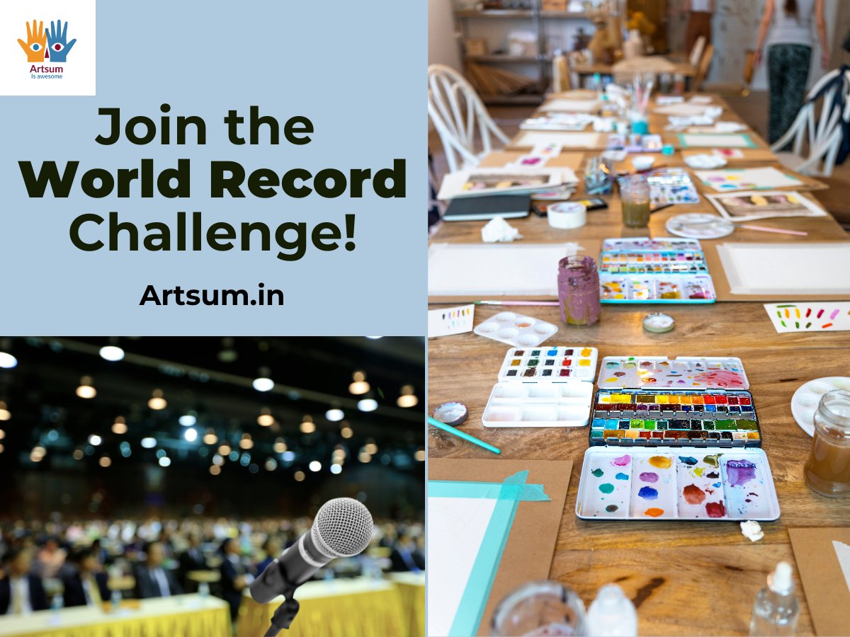ArtsumIndia's tweet photo. Take the Stage: Why Every Student Should Showcase Their Artistic Talent on https://t.co/tdFI8jKeHJ

For More Details: https://t.co/hfxyUxvUtz

For more articles on children's development, please click the link below: https://t.co/XeS55gF3gr

#worldrecord #Worldrecordchallenge https://t.co/eQ19A6Jru2