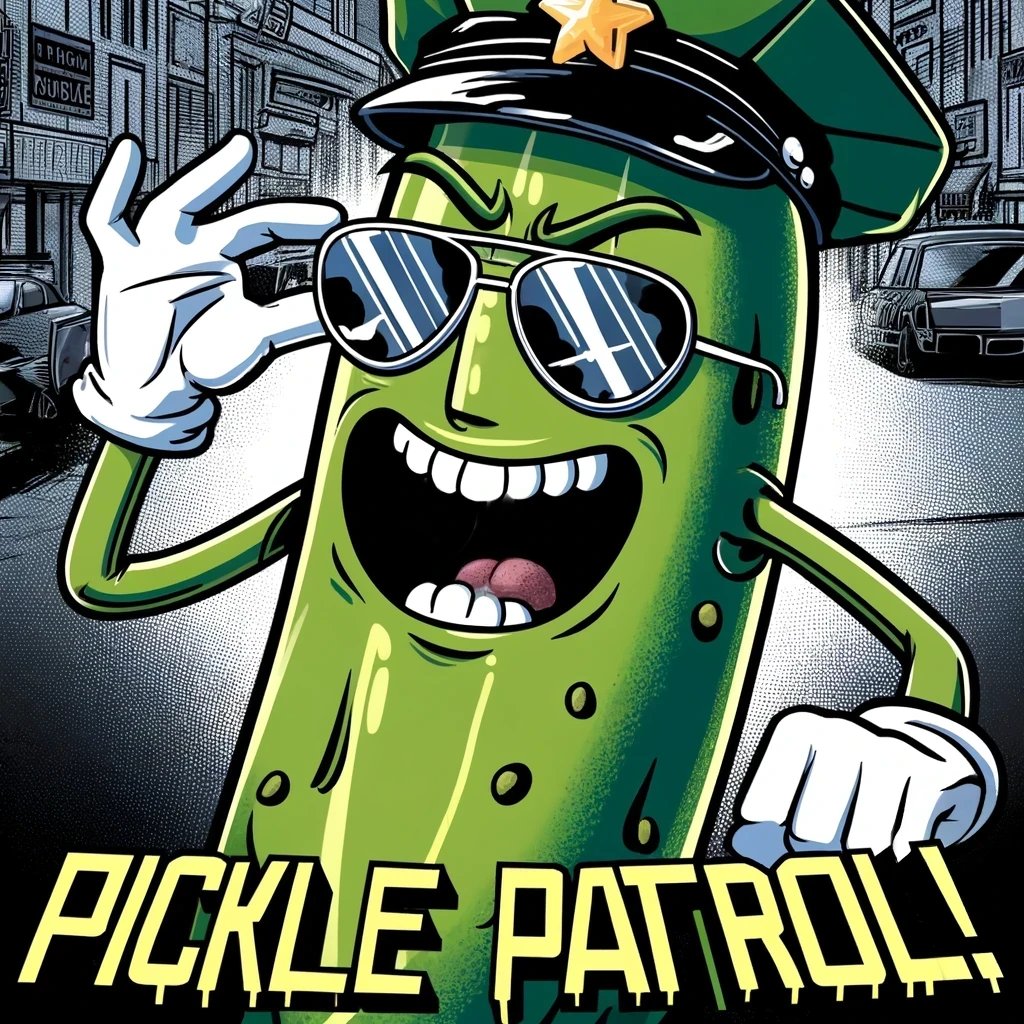 picklezwtf's tweet photo. If it's big and green then it just might be $PICKLE 🥒 https://t.co/rDQcf92y8p