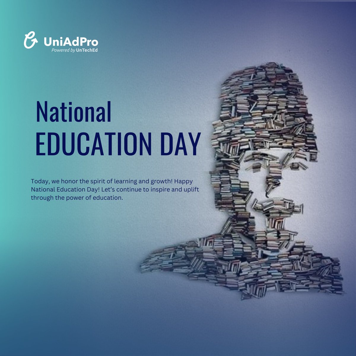 UniAdPro's tweet photo. Today, we honor the spirit of learning and growth! Happy National Education Day! Let’s continue to inspire and uplift through the power of education.
#nationaleducationday #uniadpro #education #studyabroad #MaulanaAbulKalamAzad https://t.co/wKRBYO44X9