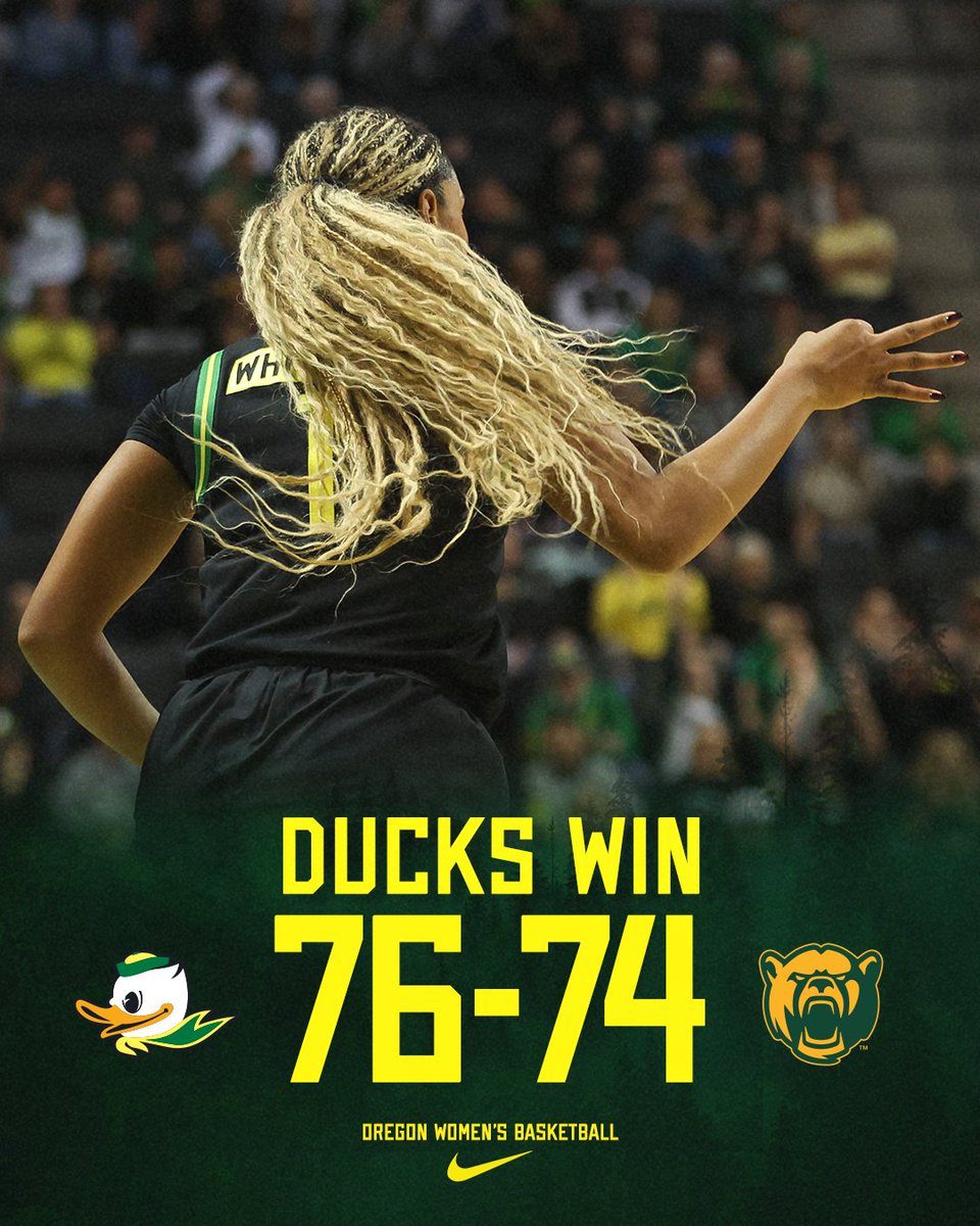 OregonWBB's tweet photo. DUCK DUB!!!! https://t.co/rJddARhu1W