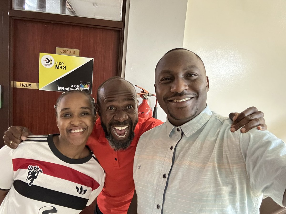 Akeda4's tweet photo. Good Morning,
#JoeWalker is walking in to your stereo and we are LIVE on DMighty Breakfast with #BrianAndFaiza, @BrianMulondo & @Faizafabz
Tune and letβs talk road safety, #RemembranceWalk and how we can stop the carnage on our roads.
Safe roads Save lives
#GetHomeSafe
#TooYoungToDie