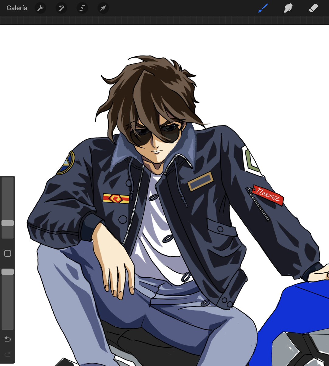Nanrose_MX's tweet image. En proceso, se me acabo la batería 🪫 😬 #GundamWing #ガンダムW #HeeroYuy #ヒイロユイ