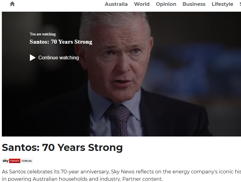 MarkOgge's tweet photo. Santos's birthday!

A good time to reflect on why Santos LTD hasn't paid any corporate tax on $38 billion of income from exporting gas (that belongs to Australians) in the last 6 years? https://t.co/u877mYiR9t