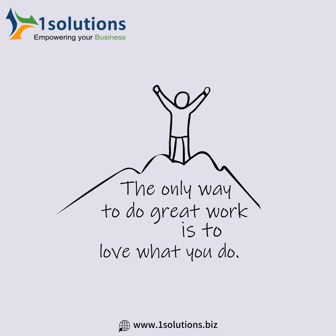 1solutionsbiz's tweet photo. Passion is the driving force behind success. When you love what you do, every challenge becomes an opportunity.
At 1Solutions, we're passionate about helping businesses thrive. Let's ignite your potential.
#Motivation #InspirationalQuotes #SuccessJourney #1Solutions https://t.co/oEqYyWooUo