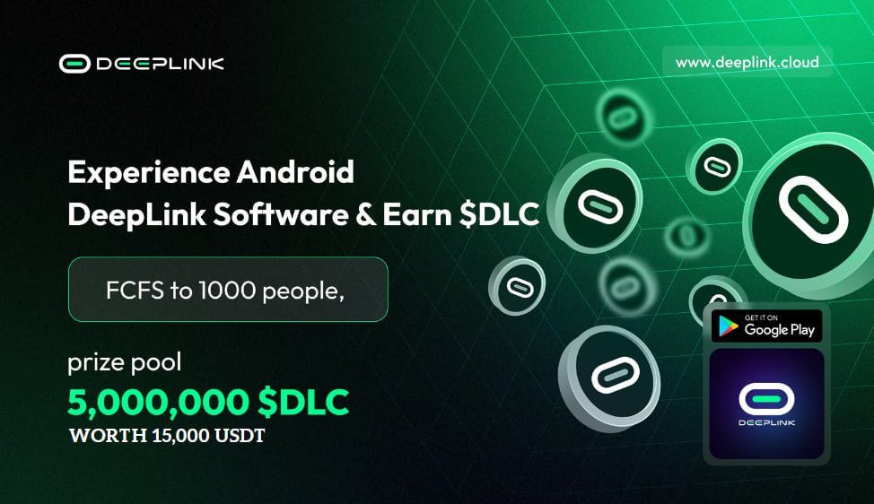 DeepLinkGlobal's tweet photo. Apologies DeepLink, for the previous Technical issue with the form. Previous entries were saved. ✔️

Continue with New Form👇👇
https://t.co/a5FaxWzHa0 

Experience the DeepLink Android software and earn $ DLC event still ongoing. 
Dont miss out on this chance.

Fill all parts correctly to be eligible for the airdrop.

#Airdrop #TGIF #DLC #DeepLink #TGE #Googleplay #Download