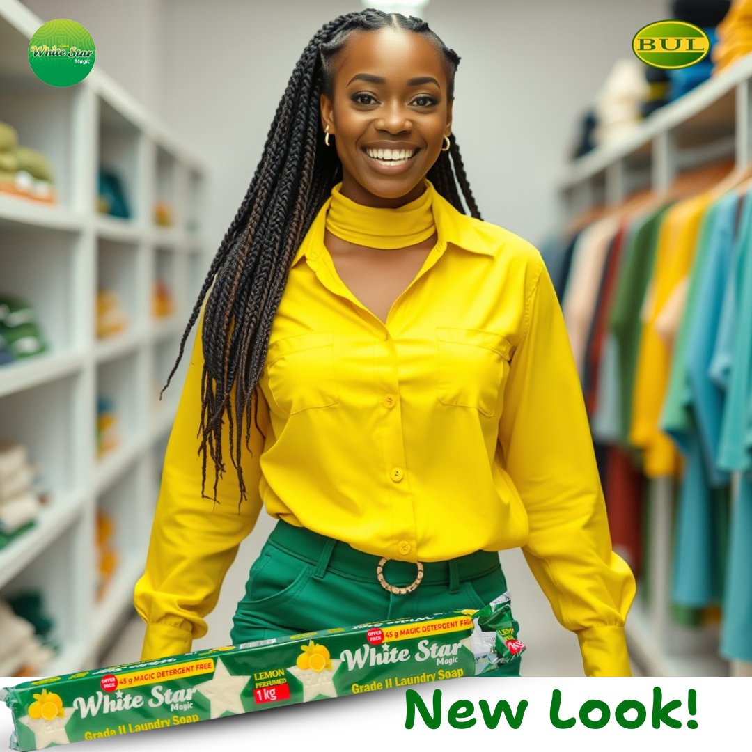 BidcoUganda's tweet photo. New Look, same great formula! ๐
Start your week with the freshness of White Star Washing Soap ๐
Grade 2 Laundry soap now with a fresh new look but delivering that same powerful cleaning all day long. ๐๐
#NewLook #WashingSoap #FreshAllDay https://t.co/eo6Skmoljr