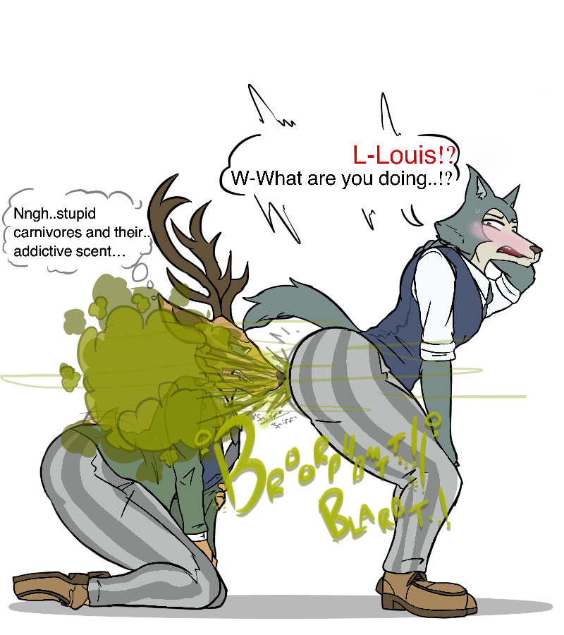 Alright, since i'm feeling better, I can draw more.
Sooo, gay beastars stuff.