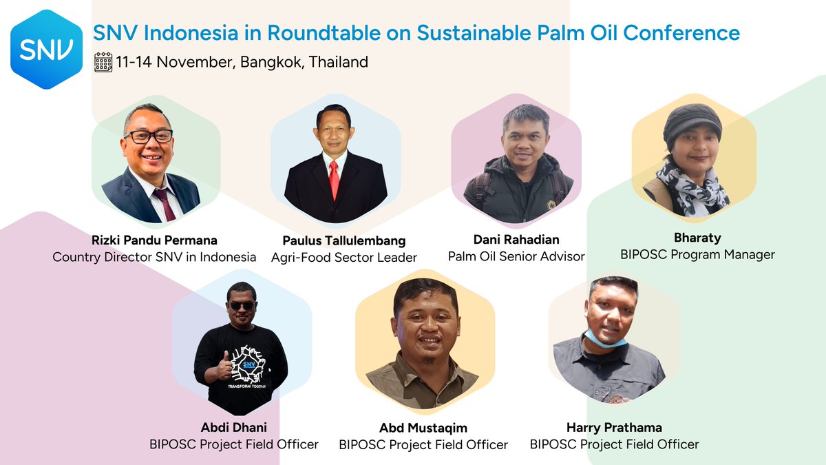 Join us exploring Biodiverse and Inclusive Palm Oil Supply Chain (BIPOSC) project. Hear firsthand stories of how we promote regenerative agriculture practices, strengthen institutional business development, and improve soil health—all while boosting farmers' livelihoods! #RSPO