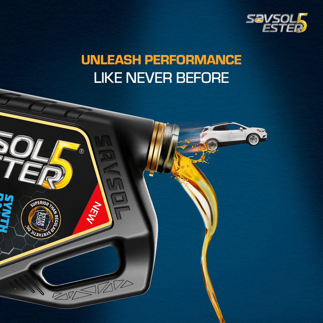 Savsol_Official's tweet photo. Savsol Ester 5 is engineered to fuel your engine with unmatched power and smoothness, ensuring every drive is a high-performance experience.
#AbKaunRokega #SavsolEster5 #Savsol #Ester5 #SmoothDrives #EngineProtection #Engine #EngineOil #CarEngine #CarEngineOil #CarDrives https://t.co/UMti4Qtoir