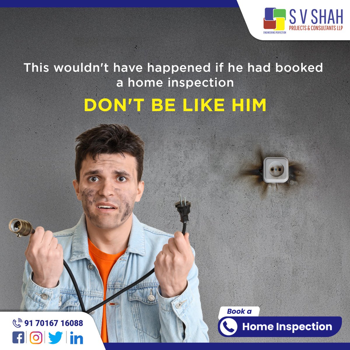 SVShahProjects's tweet image. 📷 Don’t let hidden issues turn into disasters! A quick home inspection can save you from situations like this.

Call us now on +91 70167 16088. 

#HomeSafety #SVShahProjects #InspectionExperts #SVShahProjectsandConsultants #HomeInspectionProcess #PropertyInspection