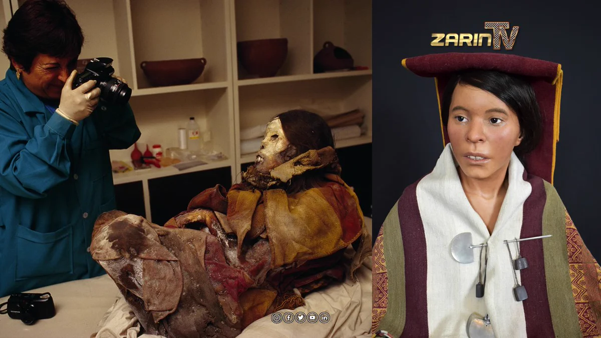 دانشمندان چهره دختر قربانی شده اینکاها را پس از ۵۰۰ سال بازسازی کردند