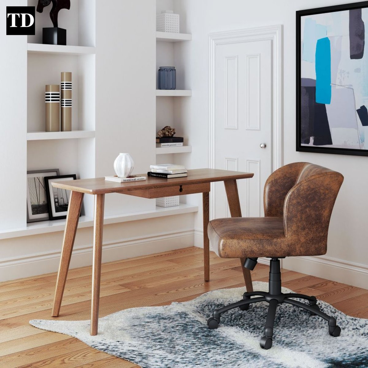 ShopTravisdavid's tweet image. Upgrade your workspace with the sleek Zuo Modern Zane Desk in Walnut, now at TravisDavid! Perfect for work or study, it’s crafted from durable rubber wood and walnut veneer.
Shop now 👉 travisdavid.com/zuo-modern-zan…

#ModernDesk #HomeOffice #StylishWorkspace #ZuoModern #TravisDavid