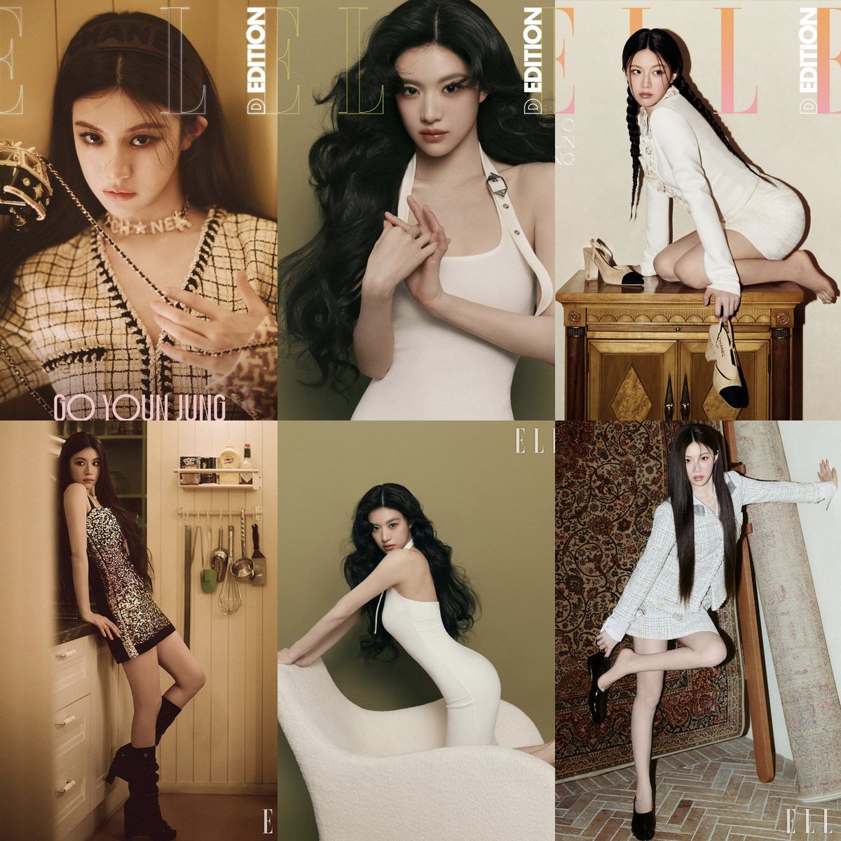 Go Younjung X Elle cover pictorial always hits different. the appeals🤌🏻 she's korea's biggest it girl fr
#고윤정 #GoYounjung