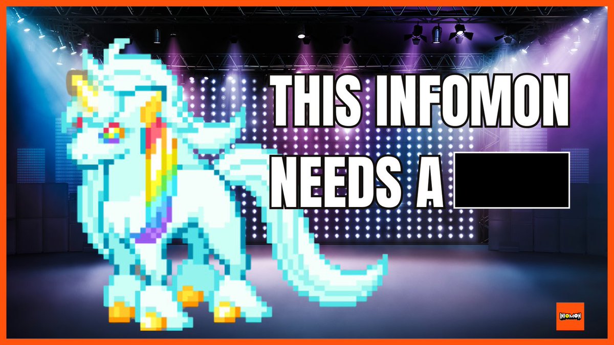 😏Unicorns are cool, no doubt.

But compared to other Infomon, it needs a ⬛️⬛️⬛️⬛️ to be even cooler🤔!

IYKYK – drop your best suggestions for that special touch, and the winner snags an Epic Egg! 🥚✨

Oh, and hint hint… ⬛️⬛️⬛️⬛️ is also the 11th Seed Word 😉