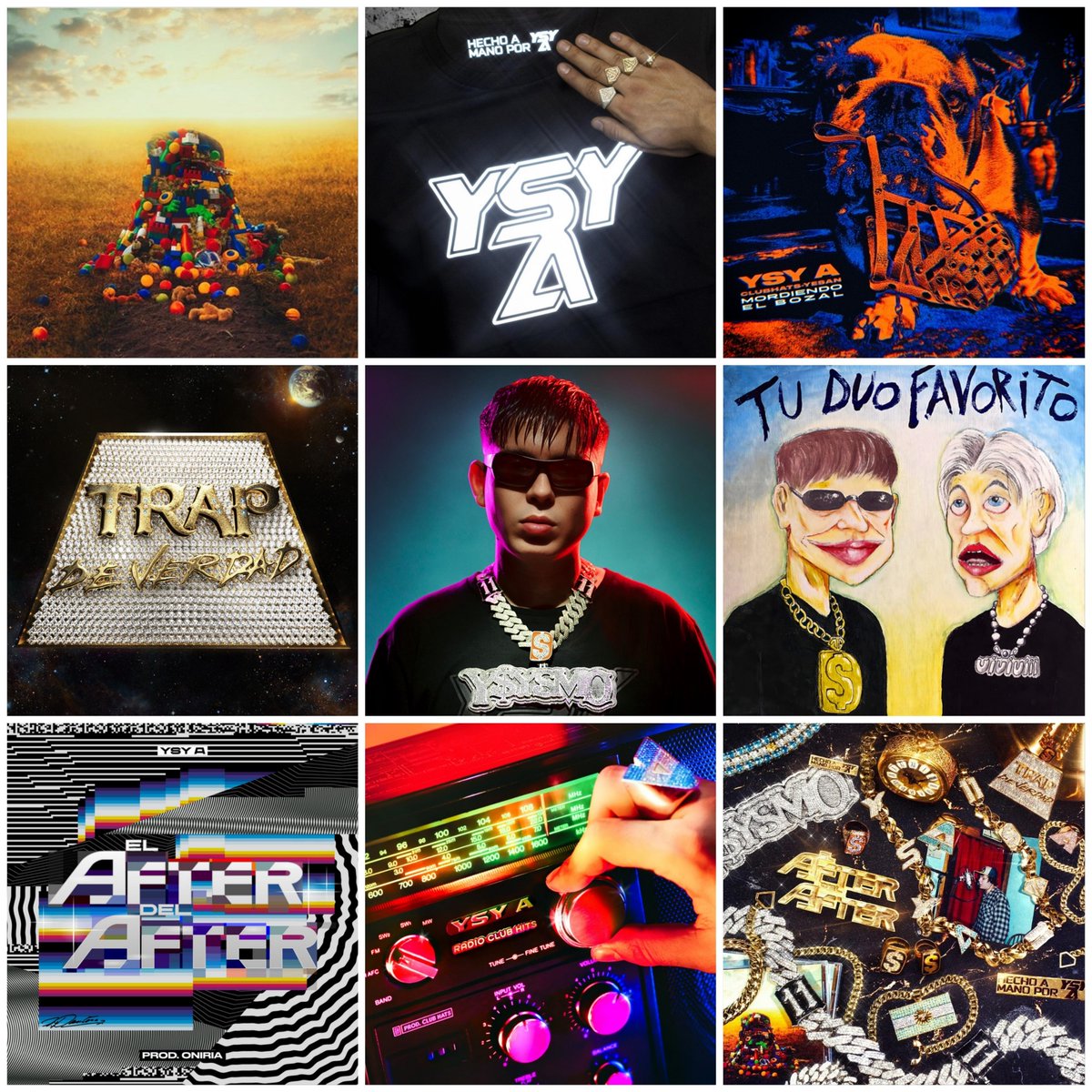 coke_sd11's tweet photo. imagínate ser Ysy A y poder decir tengo esta discografía, la persona más pijuda del mundo https://t.co/ozQ38s5Htl