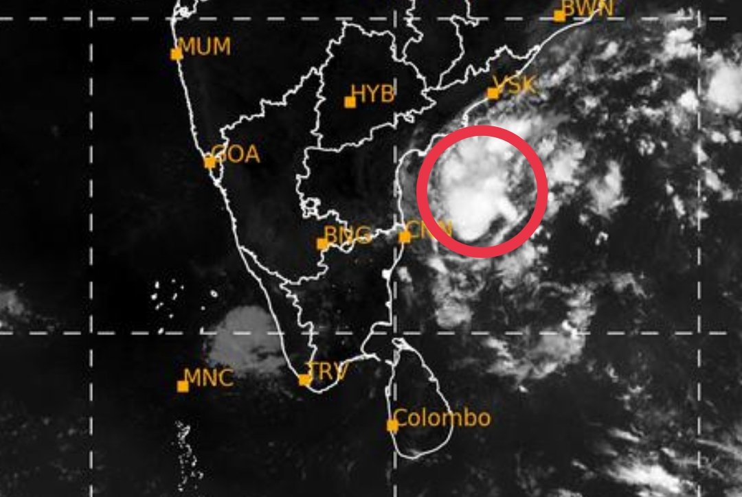 TNW_2020's tweet photo. Rains Expected to Commence Over North TN including Chennai City and it's Suburbs Towards Night Hours/Early Morning Hours of Tommorow โ
#TNRains #ChennaiRains
#NEM2024 #LPA #EasterlyWave https://t.co/rEu6fORQZ7
