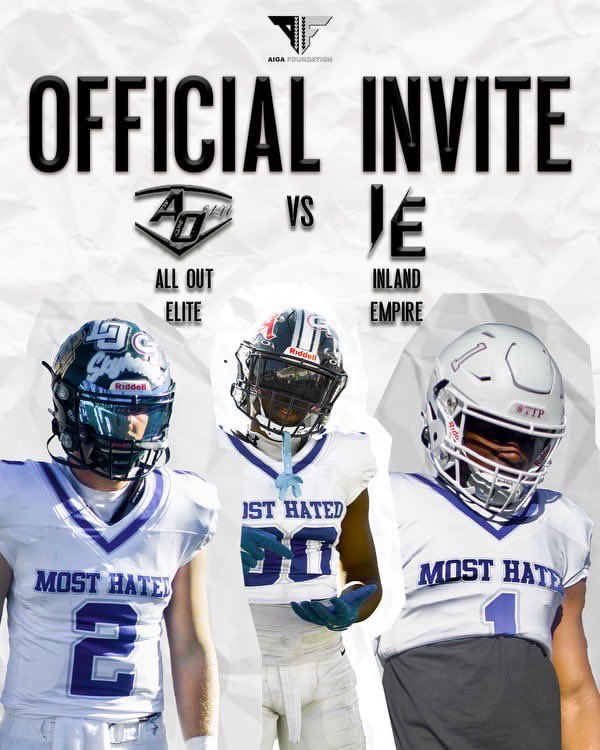 Jonah Maningo (@jonah_maningo23) on Twitter photo Blessed to receive an invite to the IE showcase!
<a href="/coachcastro626/">626COACHC🏴☠️</a> <a href="/jaydenfrmca/">Jay Christopher Smith</a> <a href="/CoachMarquez04/">Coach Marquez</a> <a href="/Daniel_Elias6/">Coach Daniel Elias</a>
<a href="/WCLancerDawgs/">Western Christian Lancers Football</a> Blessed to receive an invite to the IE showcase!
<a href="/coachcastro626/">626COACHC🏴☠️</a> <a href="/jaydenfrmca/">Jay Christopher Smith</a> <a href="/CoachMarquez04/">Coach Marquez</a> <a href="/Daniel_Elias6/">Coach Daniel Elias</a>
<a href="/WCLancerDawgs/">Western Christian Lancers Football</a>