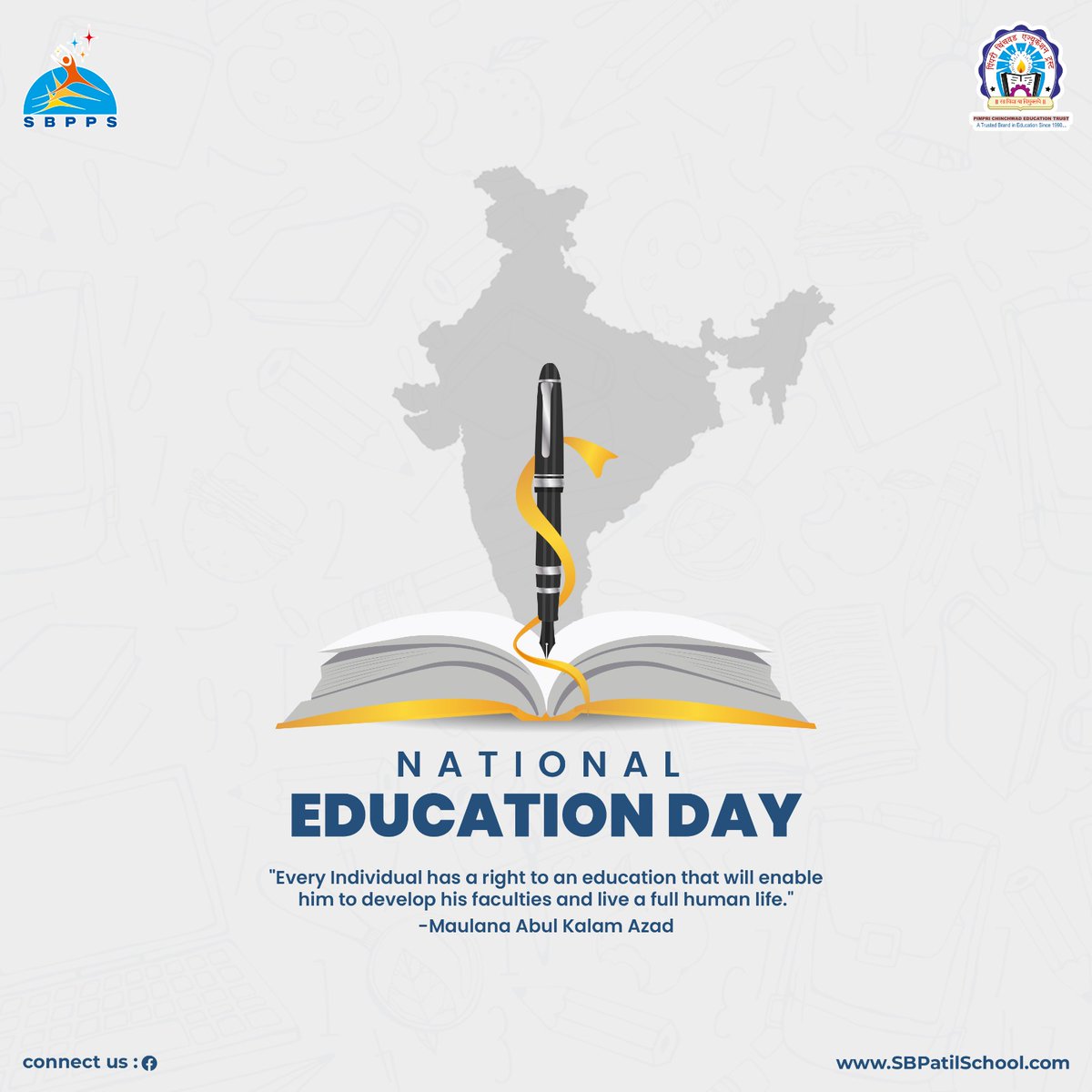 pcet_sbpps's tweet photo. Happy National Education Day to all.

Let us all strive for an educated society and play an active role in nation building. 

#SBPPS #NationalEducationDay #EducationForAll #EmpowerThroughEducation #BrightFuture #LearningIsPower #NationBuilding #EducateToElevate #InspireAndEducate https://t.co/gkIoOSgxUF