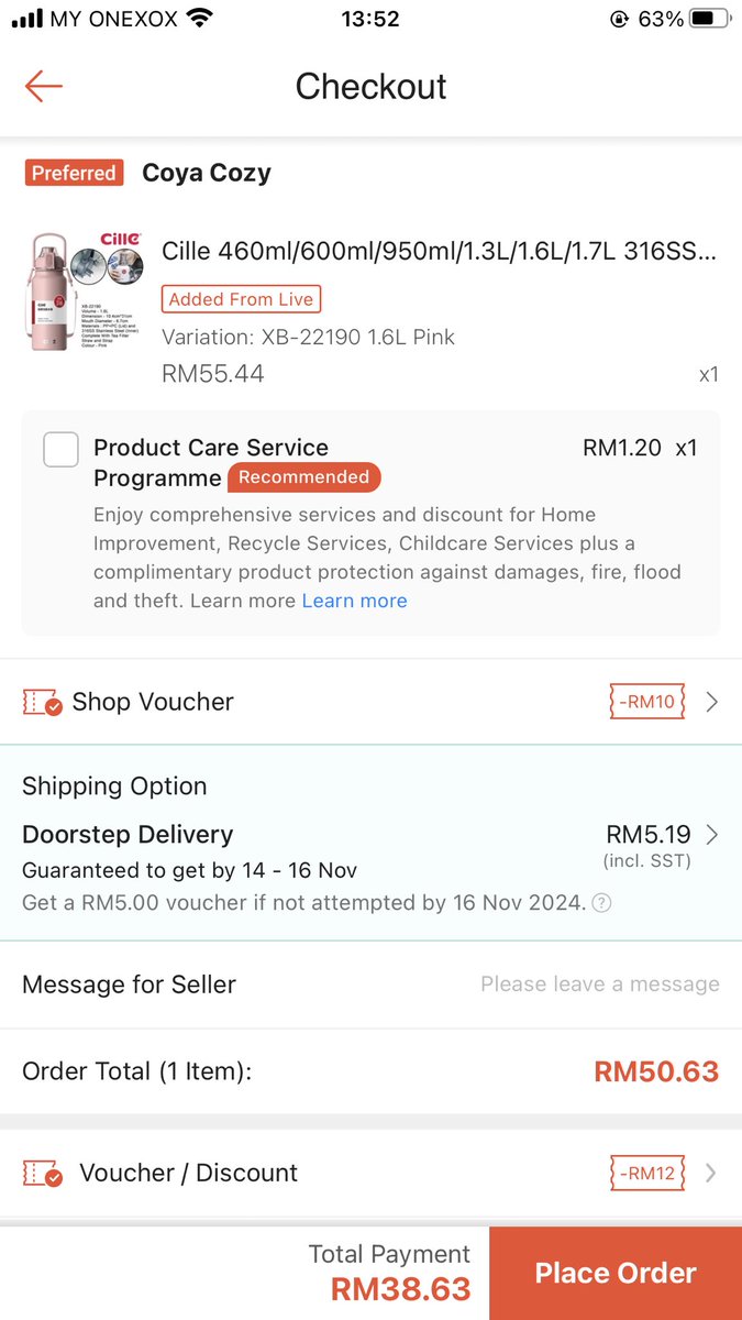 ainulzulkornain's tweet photo. This tumbler ss316 so dia lagi tahan sejuk and panas lagi lama tak percaya boleh try ada fe size and colour you guys can choose https://t.co/VZoJQBjGQr https://t.co/NlDyONrURl